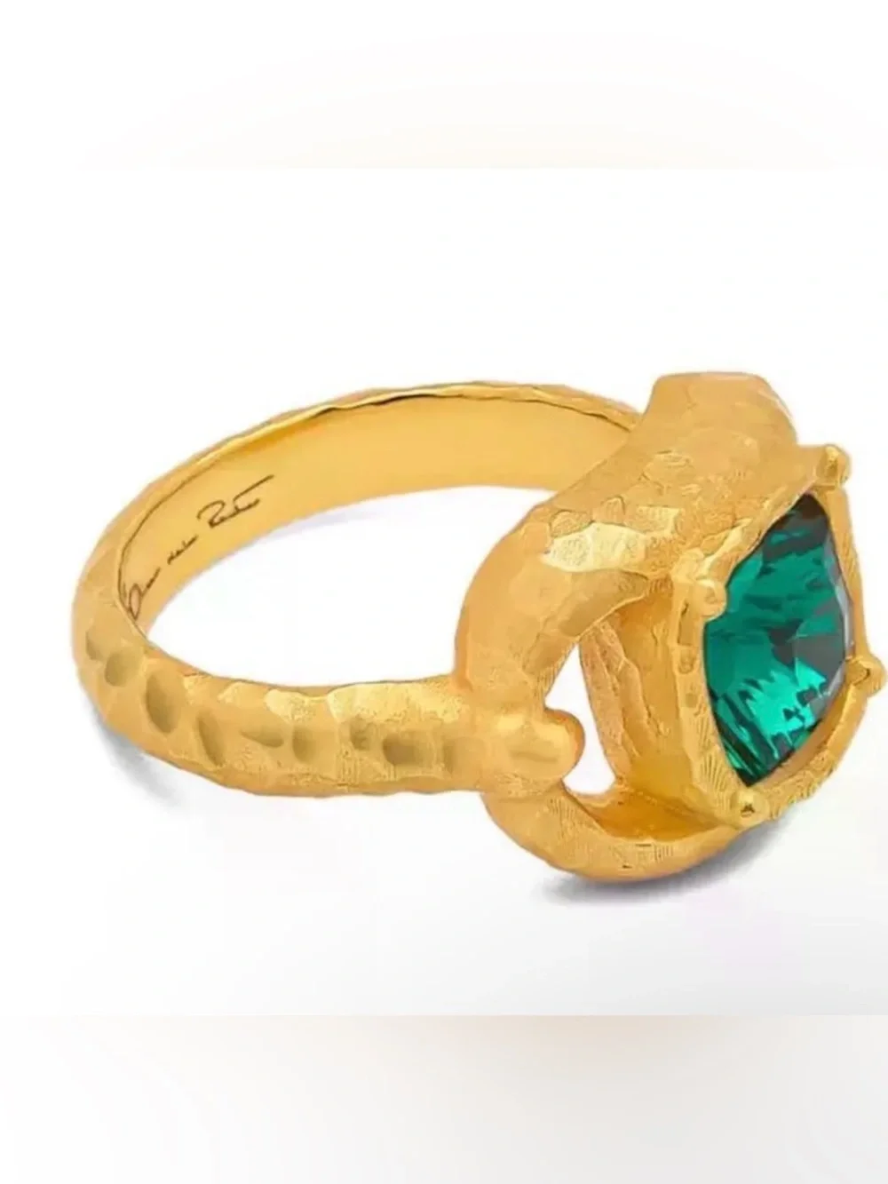 Oscar de la Renta Crystal embelished ring